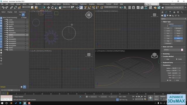 007 Shapes in 3ds Max Pt 02 смотреть онлайн
