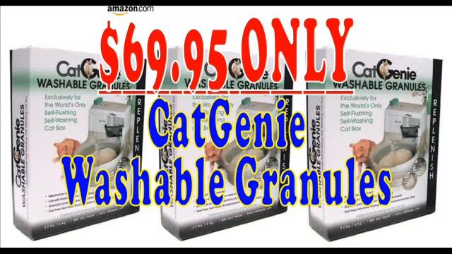 CatGenie Washable Granules Only $69.95 From Amazon