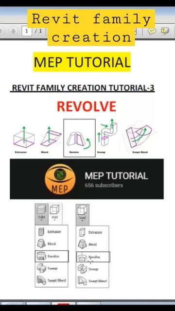 Revit family creation basic tutorial #revit #mep #bim смотреть онлайн