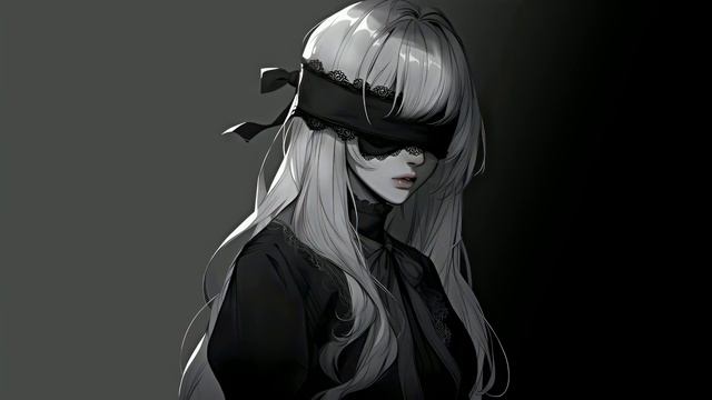 Блондиночка с Повязкой на Глазах | Cute Blindfold Blonde - Живые Обои смотреть онлайн