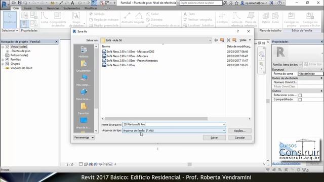 🔴 Revit 2017 Aula 56/177: Criando máscara e região preenchida em famílias (CURSO GRATUITO) смотреть онлайн