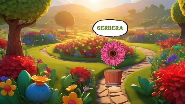Flower Names For Kids in English | Explore Florals Beauty with fun Rhymes смотреть онлайн