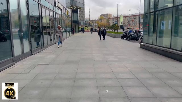 [4K] Moscow international business center, Strolling in Moscow - Russia || Stroll in 4K смотреть онлайн