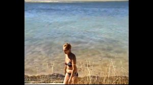 Крым.Новоозерное.Туристы Дорвались до моря.