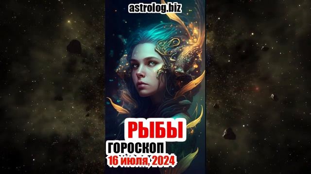 РЫБЫ гороскоп на 16 июля, 2024 смотреть онлайн
