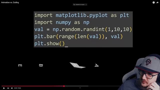 Animation vs. Coding - Анимация против Программирования ► Алан Бекер ( Alan Becker ) | Реакция смотреть онлайн