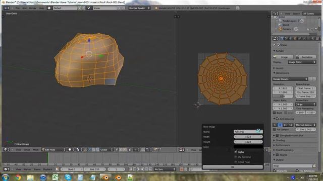 Beginning Blender 2.60 Tutorial - 12 - Creating and Texturing Rocks смотреть онлайн