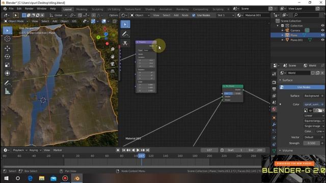 Camera Proximity Texturing in Blender (remove tiling) смотреть онлайн