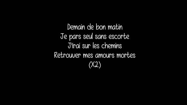 BDA DEMAIN DE BON MATIN (paroles) смотреть онлайн