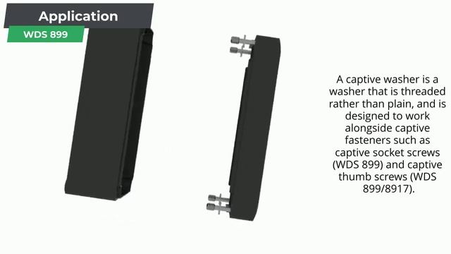 Captive Fasteners - How do they work? New from WDS Components смотреть онлайн