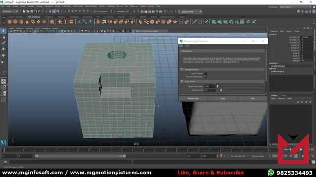 Maya 2022 Tutorial Hindi | Remesh | Retopologize | Smooth | Triangulate | Quadrangulate | Lesson 20 смотреть онлайн