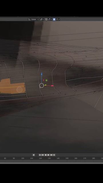 3D blender sci-fi Abstract landscape timelapse // Part 4 Scatter and lighting смотреть онлайн