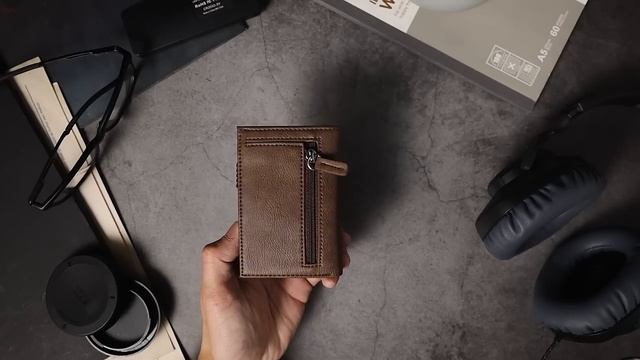 VC302--VULKIT Wallet Card Holder Magnetic Strip Closure смотреть онлайн