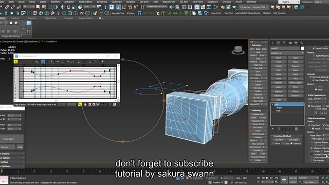 3ds max next tuto-How to create Baluster with lathe or loft and boolean part 02 смотреть онлайн