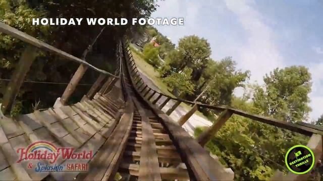 The Voyage At Holiday World Review: World’s Best Wood Roller Coaster?