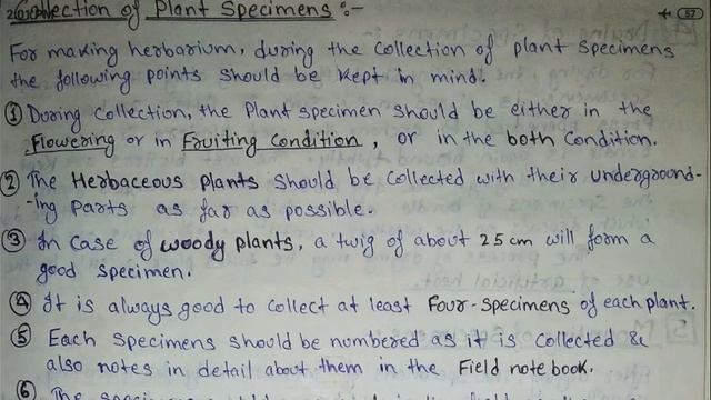 Herbarium Techniques || #YashPartner ||