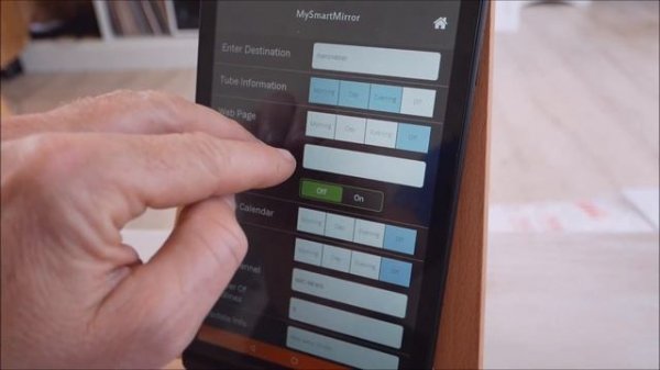 My Smart Mirror -  Android Software for DIY Smart Mirrors