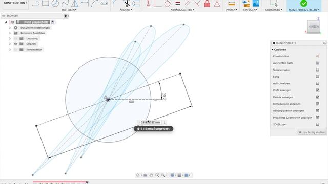 Propeller erstellen Fusion 360 CAD Tutorial Deutsch смотреть онлайн