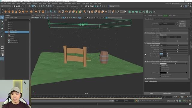 Model Low Poly Snow In Maya смотреть онлайн