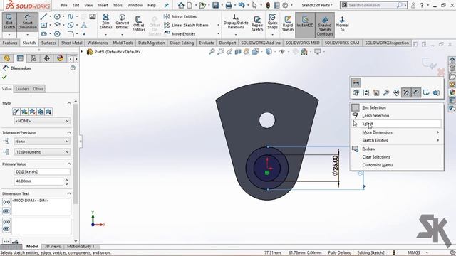 Solidworks 3D beginner tutorial*06 смотреть онлайн
