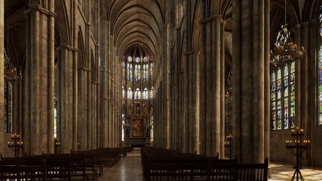 Cathedral, a Twinmotion 2023.1 preview test смотреть онлайн