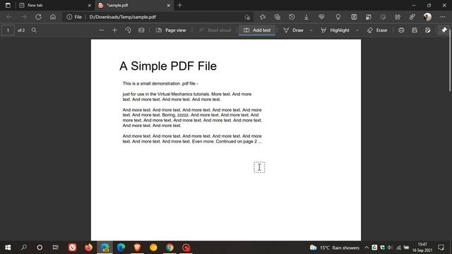 You can now Add Text to PDF documents in Microsoft Edge смотреть онлайн