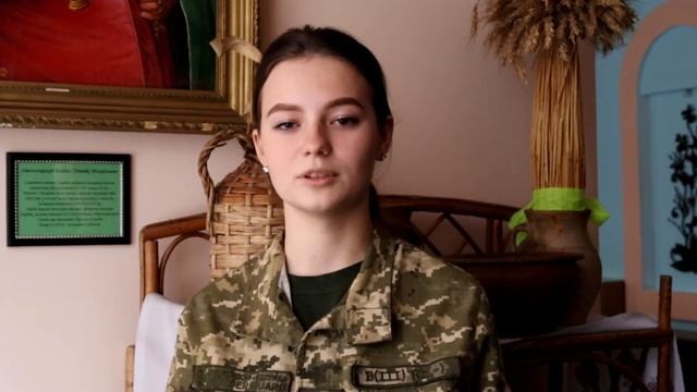 Курсанти Факультету забезпечення оперативно-службової діяльності декламують вірш Олександра Олеся смотреть онлайн