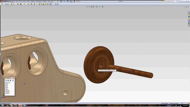 Assembly of wooden school bus using Smart Mates SolidWorks 2012.avi смотреть онлайн