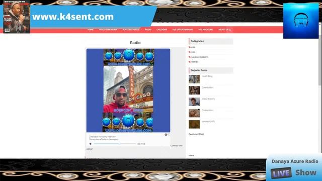 Danaya Azure Radio Drewsean Williams Interview смотреть онлайн