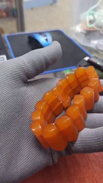 Советский Янтарный Прессованный Браслет СССР