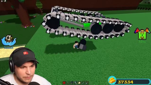 BUILDING THE BEST TANK TRACKS In Build a Boat! смотреть онлайн