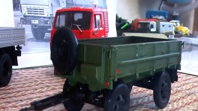 Модели КАМАЗ-54112 и прицеп 2-ПН-2 для конверсий по фильму "Найти и обезвредить" 1:43 смотреть онлайн