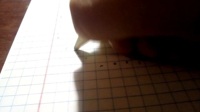 Рисуем пончик по клеточкам