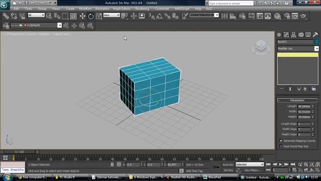 3ds Max - Move, Rotate and Scale, Edit and Modify Tutorial смотреть онлайн