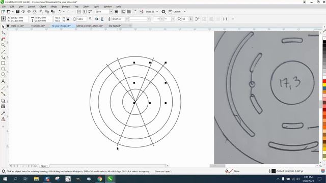 Corel Draw Tips & Tricks Draw this from Scratch not sure what it is смотреть онлайн