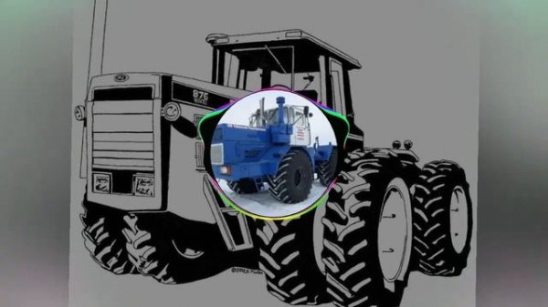 ALBATROSS - Синий Трактор (полная блатная версия) Remix + background