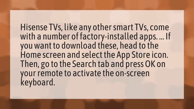 Can I download apps on my Hisense Smart TV? смотреть онлайн