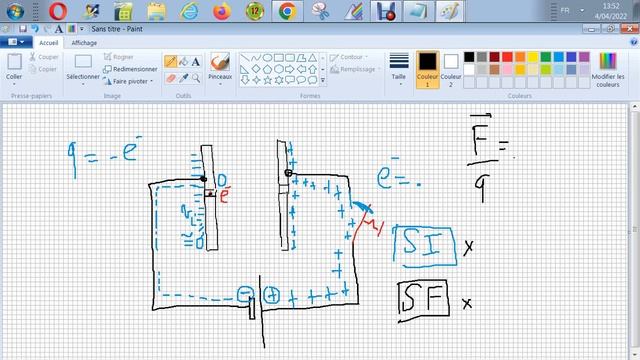 Electrostatique - Comportement de l'électron dans un champ uniforme смотреть онлайн