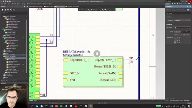Altium Schematics #03: Multichannel design using REPEAT function смотреть онлайн