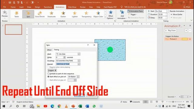 #ppt How To Spin Fan Whith Button In PowerPoint #ppt #powerpoint смотреть онлайн