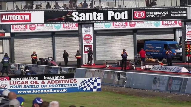 Fireforce 5 vs Split Second Jet Dragster match race - Euro Finals 2015 смотреть онлайн