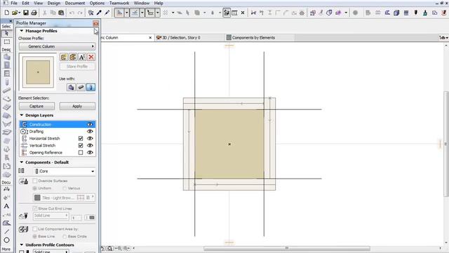 ARCHICAD Scheduling - Listing Skin Areas of Column Veneers смотреть онлайн