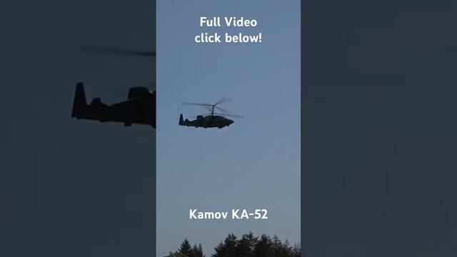 Stunning Kamov KA-52 RC Turbine Helicopter Flight Demonstration  #shorts