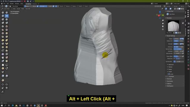 How to sculpt a rock Blender 2 9 and 3 0 Quick Tips Series смотреть онлайн