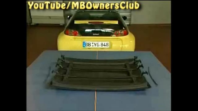 Mercedes-Benz Smart Roadster - Soft top system | W452 смотреть онлайн