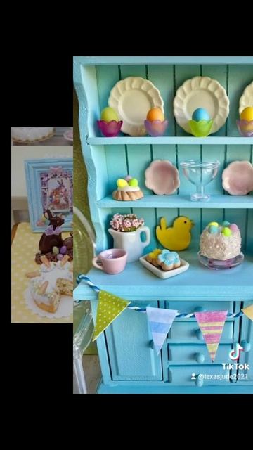 Easter Dollhouse Miniatures