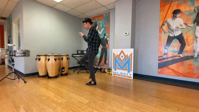 Salsa/Mambo footwork with counts смотреть онлайн