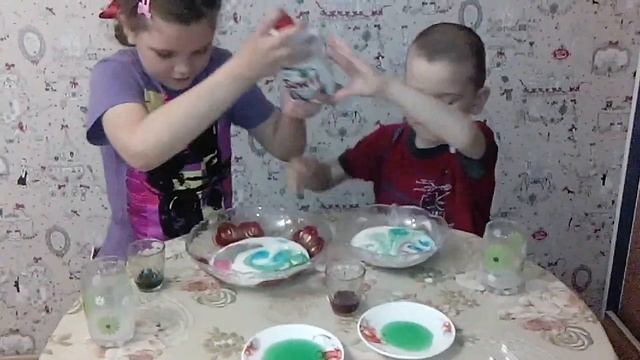 Классный и красивый фокус с молоком!!! Опыты дома)