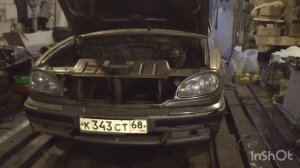 Подготовка к установки двигателя 2.4 Крайслер на Газель