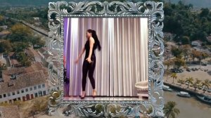 Красавица в черном Цинцин (Qingqing)  танцует Latino "Toca-Toca" RUS под русский кавер MC Zali #青青洗牌